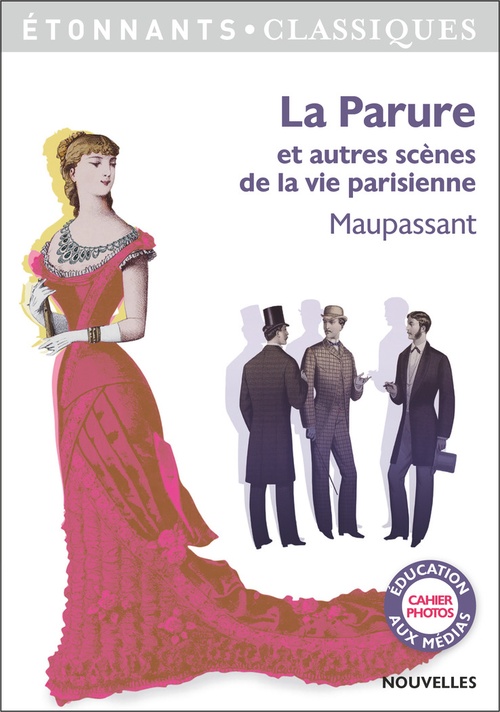 Couverture ebook de La Parure et autres scènes de la vie parisienne, de Guy de Maupassant