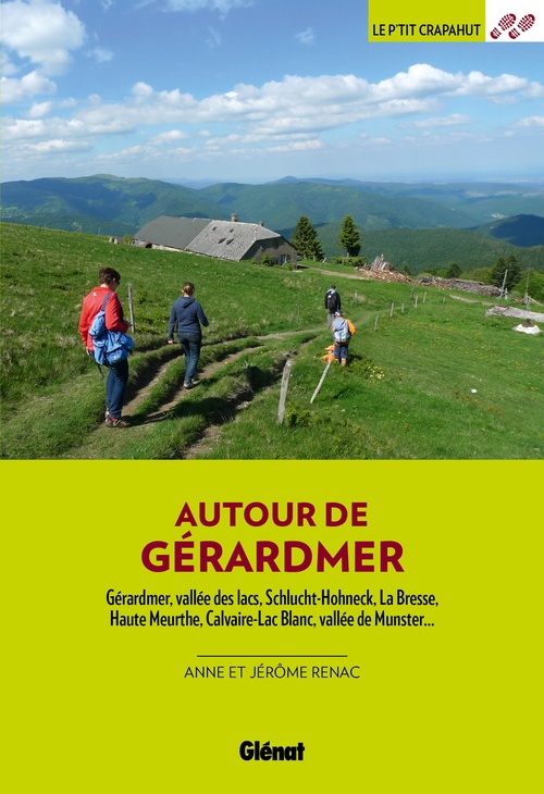 Couverture ebook de Autour de Gérardmer (3e ed), de Anne Renac, Jérôme Renac