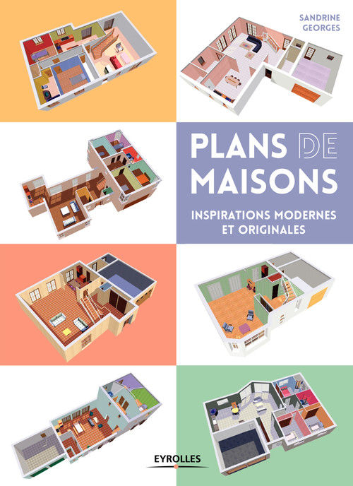 Couverture ebook de Plans de maisons, de Sandrine Georges