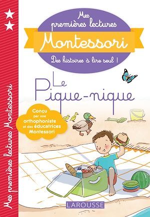 ebook cover of Mes premières lectures Montessori - Le pique-nique, by Julie Rinaldi, Amélie Clavier