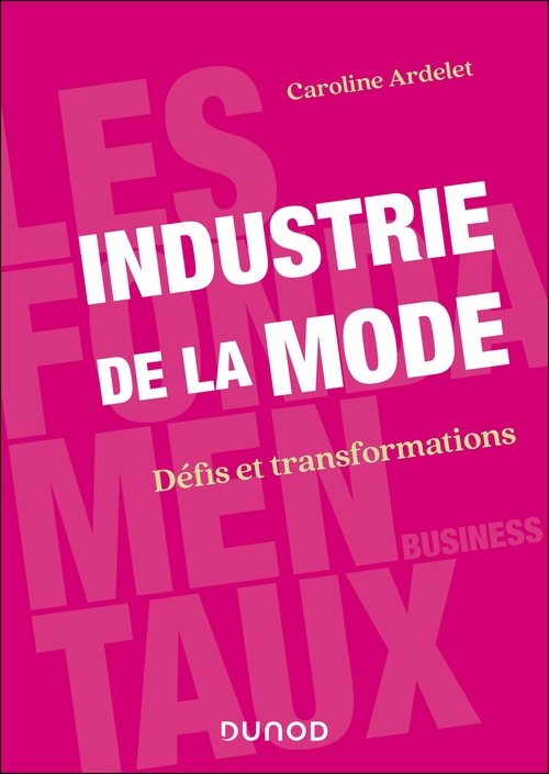 ebook cover of Industrie de la mode, by Caroline Ardelet Massieu