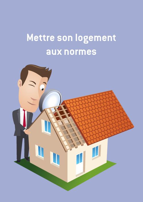 ebook cover of Mettre son logement aux normes, by All The Content, Noblishing
