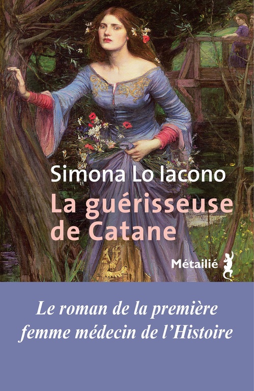 ebook cover of La guérisseuse de Catane, by Simona Lo Iacono