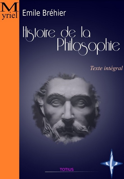 ebook cover of Histoire de la philosophie, by Emile Bréhier