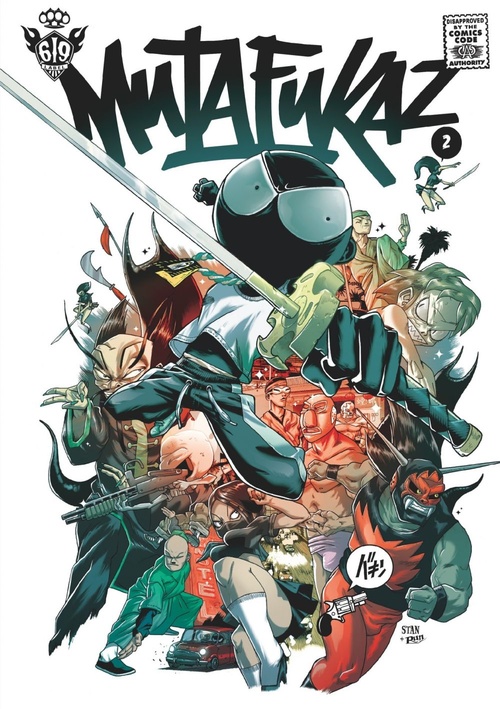Couverture ebook de Mutafukaz - Tome 2 - Troublants trous noirs, de RUN