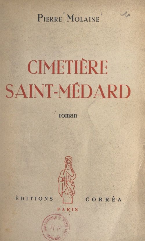 Couverture ebook de Cimetière Saint-Médard, de Pierre Molaine