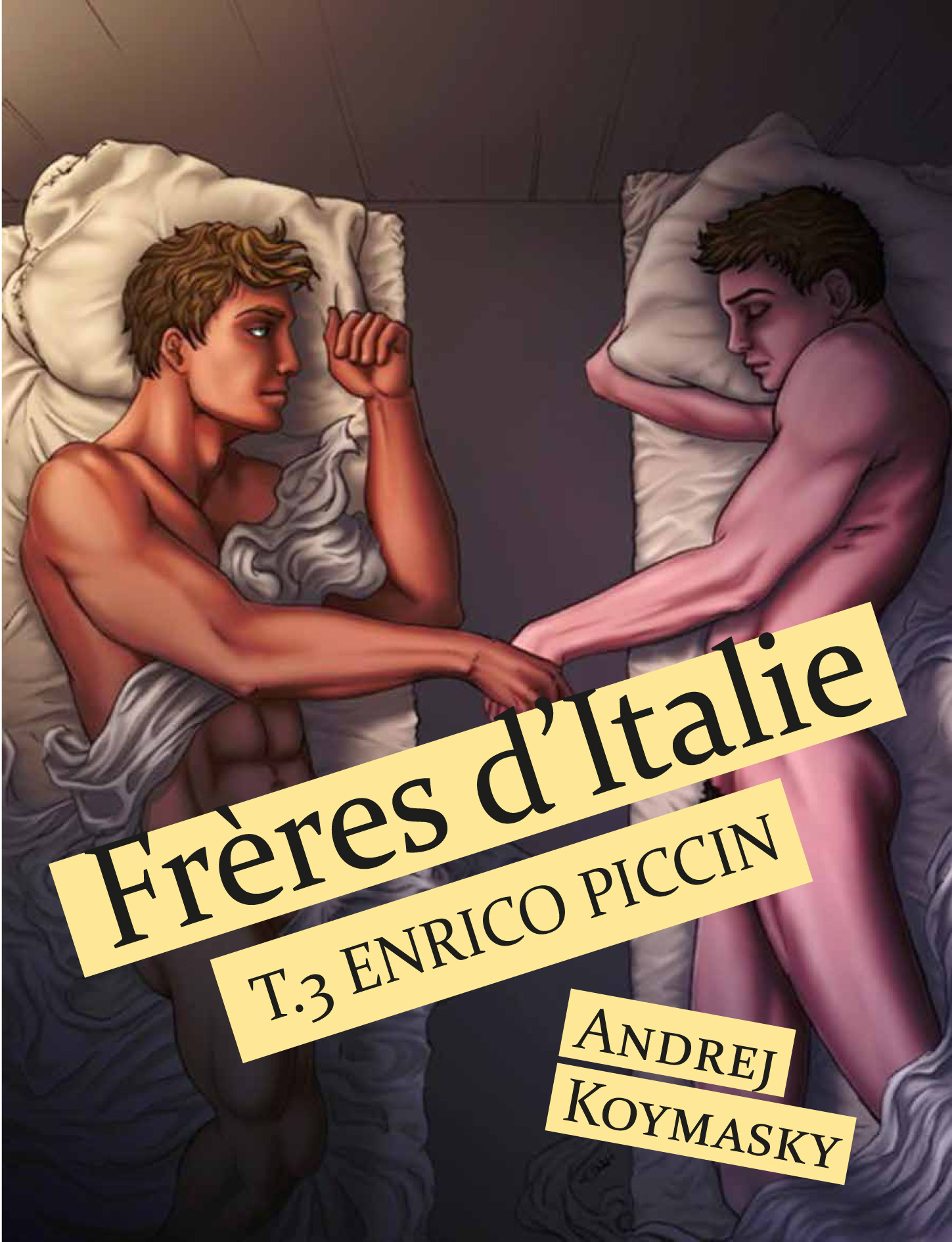 ebook cover of Frères d'Italie, tome 3 : Enrico Piccin, by Andrej Koymasky
