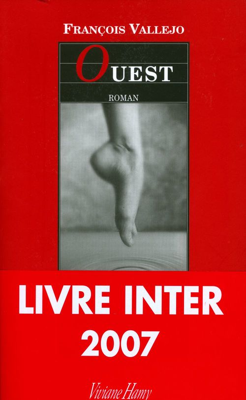 Couverture ebook de Ouest, de François Vallejo