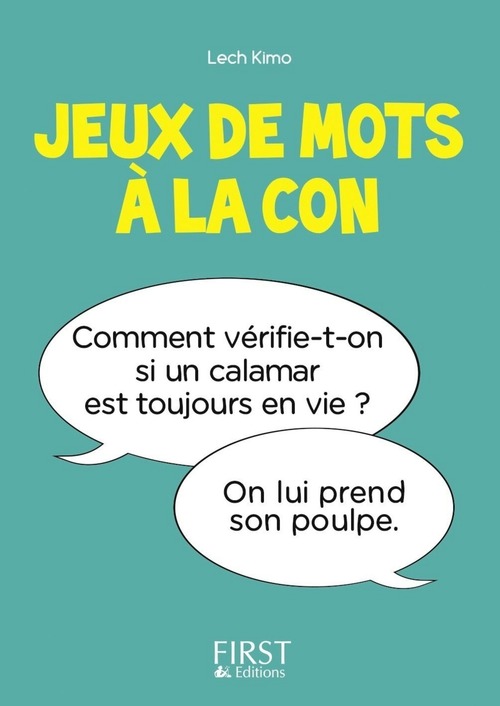 ebook cover of Petit Livre de - Jeux de mots à la con, by Lech Kimo