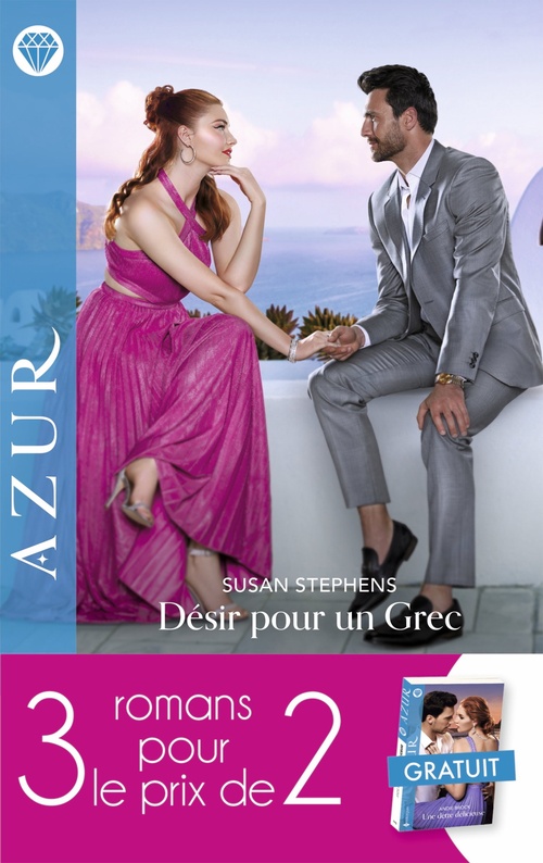 ebook cover of Pack 3 pour 2 Azur - Décembre 2024, by Andie Brock, Cara Colter, Susan Stephens
