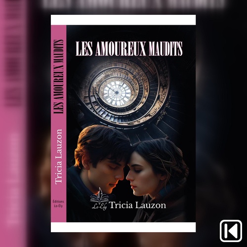 Couverture audiobook de Les amoureux maudits, de Tricia Lauzon