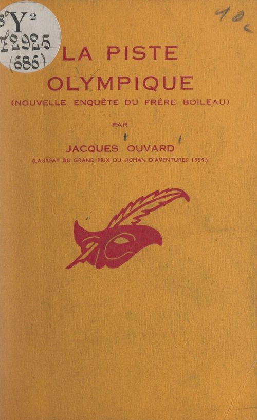 ebook cover of La piste olympique, by Jacques Ouvard