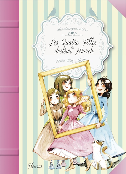 Couverture ebook de Les quatre filles du docteur March, de Louisa May Alcott, Joy Boswell, Ariane Delrieu