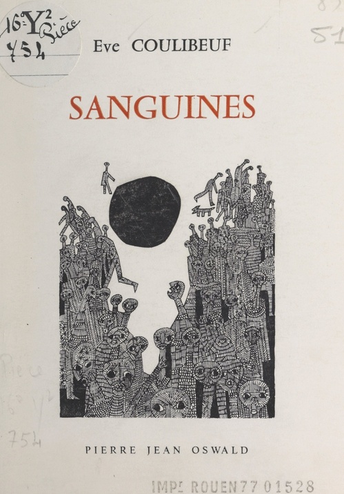 ebook cover of Sanguines, by Eve Coulibeuf