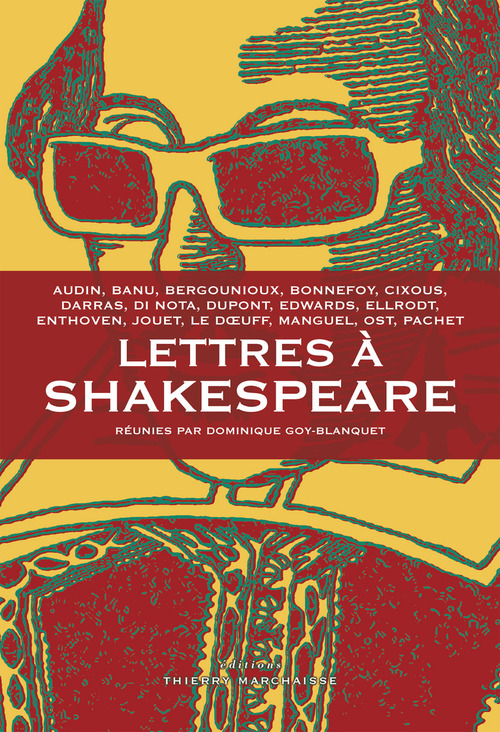 Couverture ebook de Lettres à Shakespeare, de Dominique Goy-Blanquet
