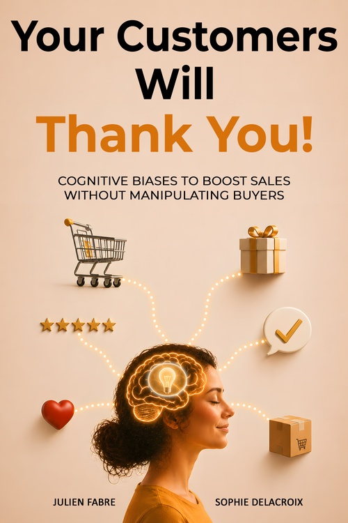 Couverture ebook de Your Customers Will Thank You!, de Sophie Delacroix, Julien Fabre