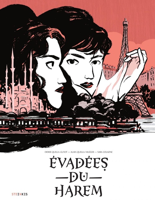 Couverture ebook de Les évadées du Harem, de Sara Colaone, Didier Quella-Guyot, Alain Quella-Villéger