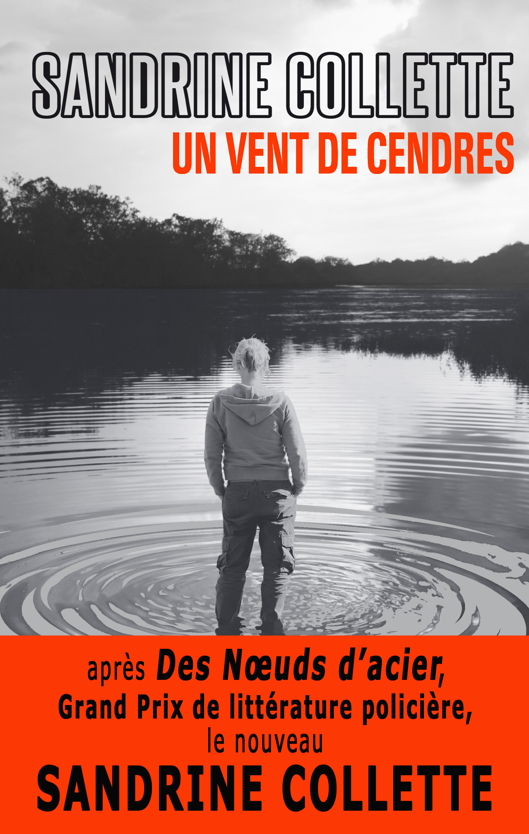 Couverture ebook de Un vent de cendres, de Sandrine Collette