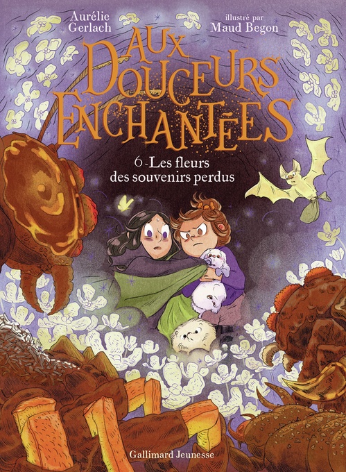 ebook cover of Aux douceurs enchantées (Tome 6) - Les fleurs des souvenirs perdus, by Aurélie Gerlach