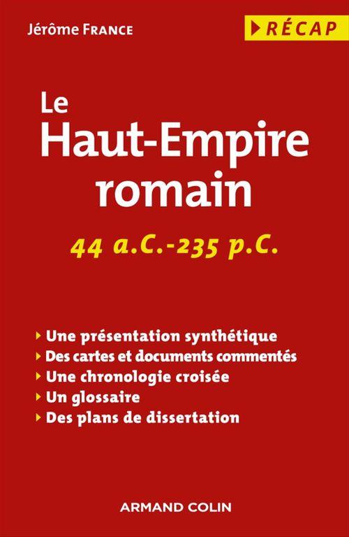 ebook cover of Le Haut-Empire romain, by Jérôme France