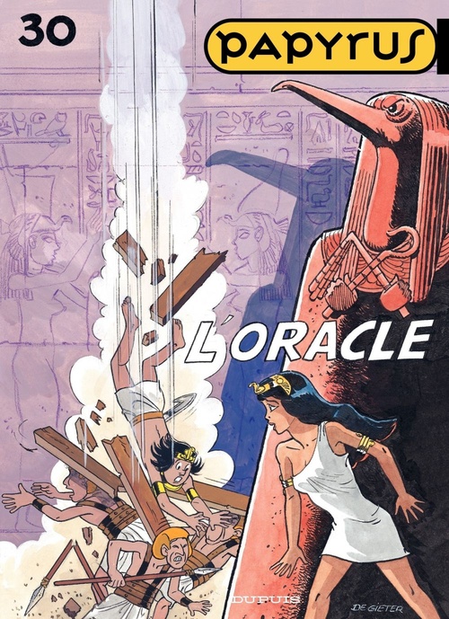 Couverture ebook de Papyrus - Tome 30 - L'oracle, de Lucien De gieter