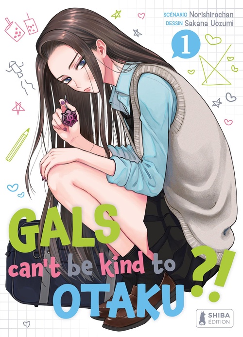 ebook cover of Gals can't be kind to Otaku ?! T01, by Norishirochan, Sakana Uozumi
