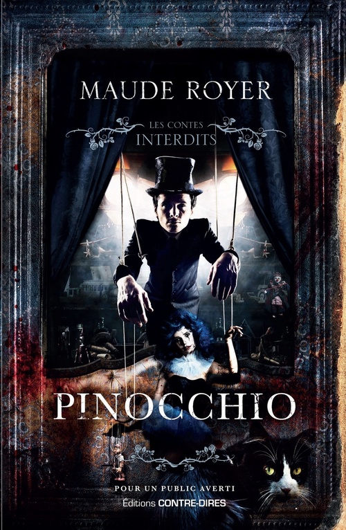 Couverture ebook de Pinocchio, de Maude Royer