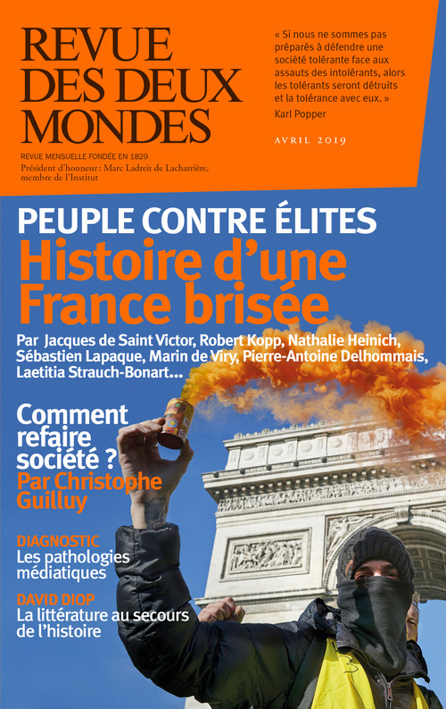 Couverture ebook de Revue des Deux Mondes avril 2019, de Revue Des Deux Mondes