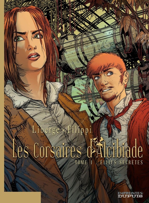 Couverture ebook de Les Corsaires d'Alcibiade - Tome 1 - Elites secrètes, de Denis-Pierre Filippi, Eric Liberge