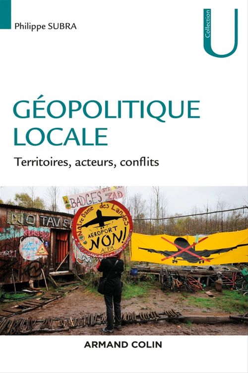Couverture ebook de Géopolitique locale, de Philippe Subra