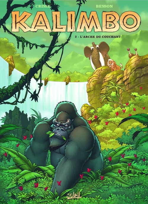 ebook cover of Kalimbo T02 - L'Arche du couchant, by Didier Crisse