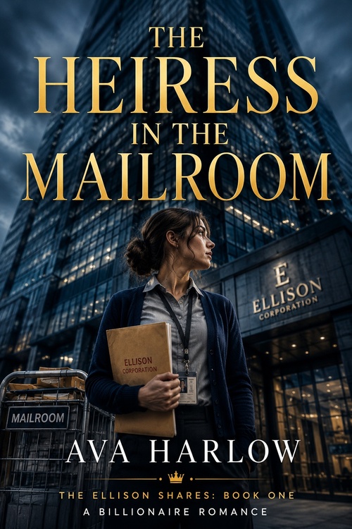 Couverture ebook de The Heiress in the Mailroom, de Ava Harlow