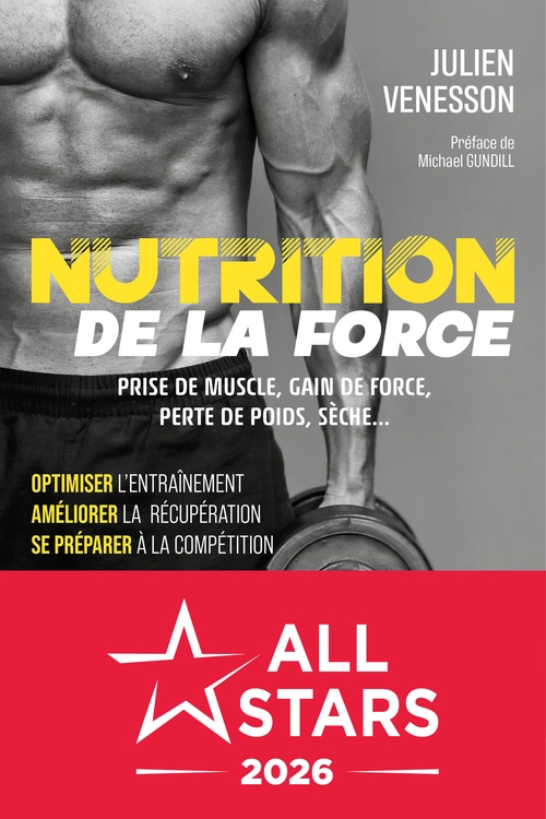 Couverture ebook de Nutrition de la force, de Julien Venesson