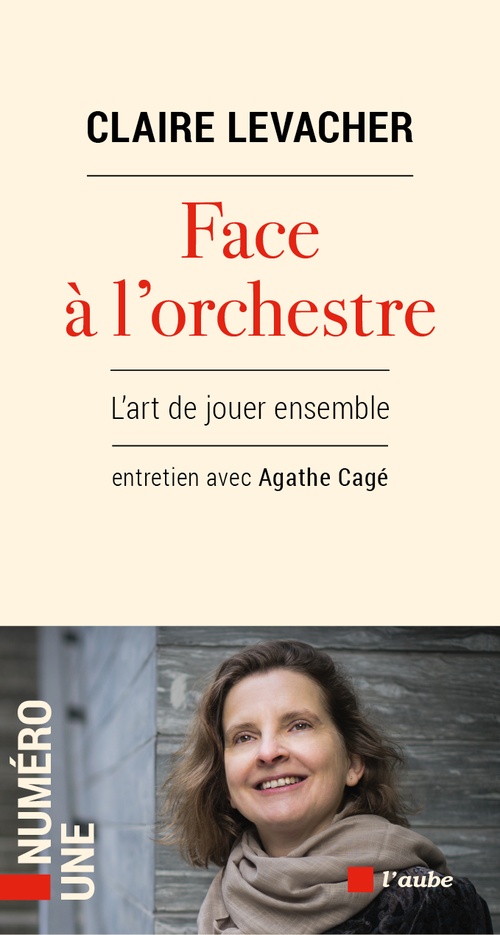Couverture ebook de Face à l'orchestre, de Claire Levacher