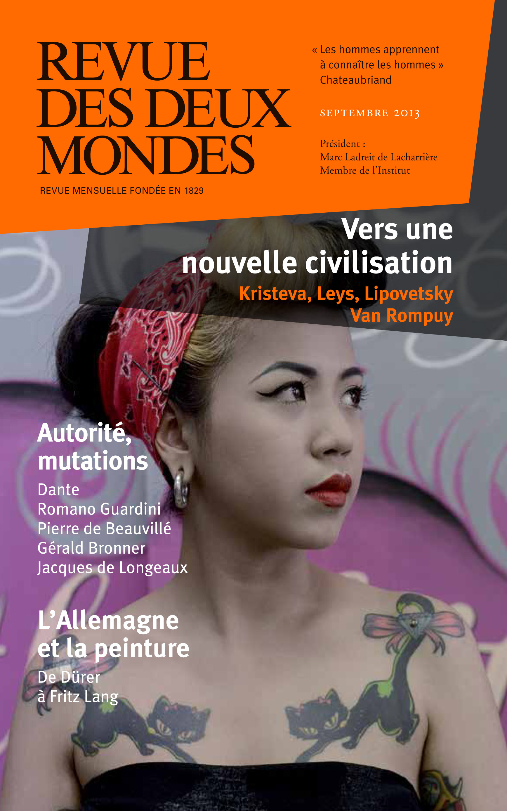 Couverture ebook de Revue des Deux Mondes septembre 2013, de Revue Des Deux Mondes
