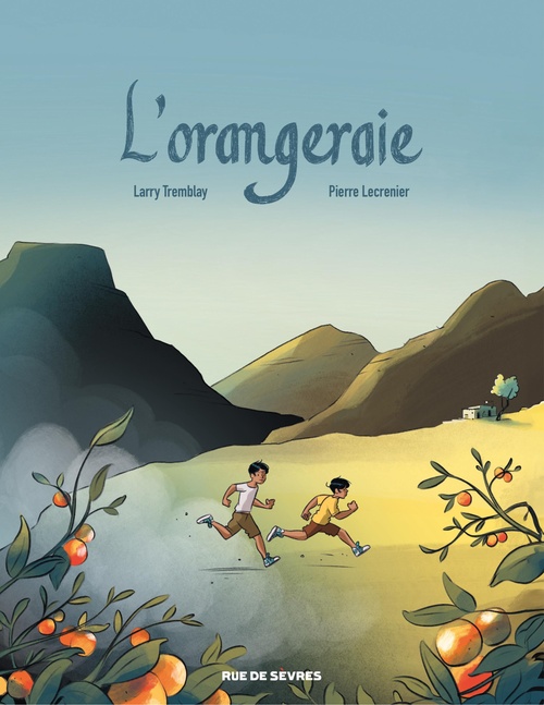 Couverture ebook de L'orangeraie, de Larry Tremblay