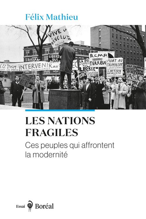 ebook cover of Les Nations fragiles, by Gerard Bouchard