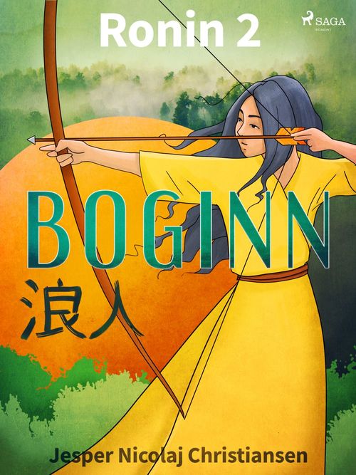 Couverture ebook de Ronin 2 - Boginn, de Jesper Nicolaj Christiansen