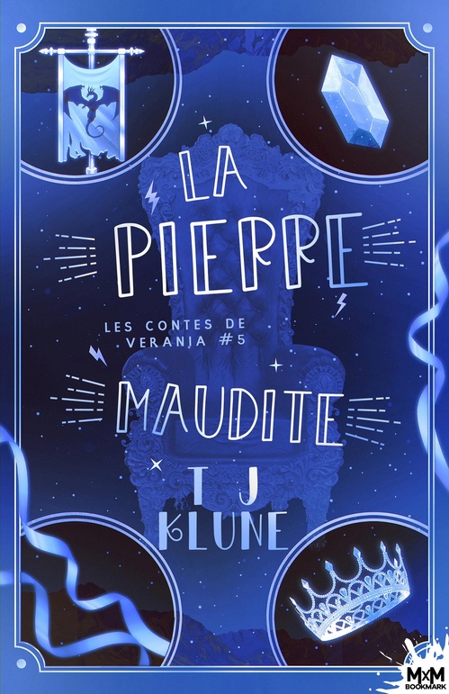 ebook cover of La pierre maudite, by T. J. Klune