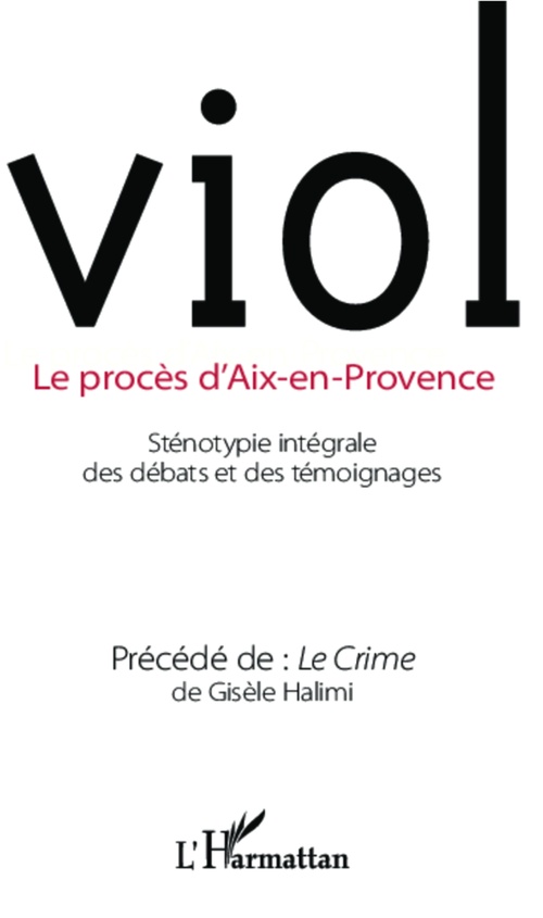 Couverture ebook de Viol, de Gisèle Halimi