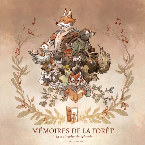 Couverture audiobook de Mémoires de la forêt, de Mickaël Brun-Arnaud