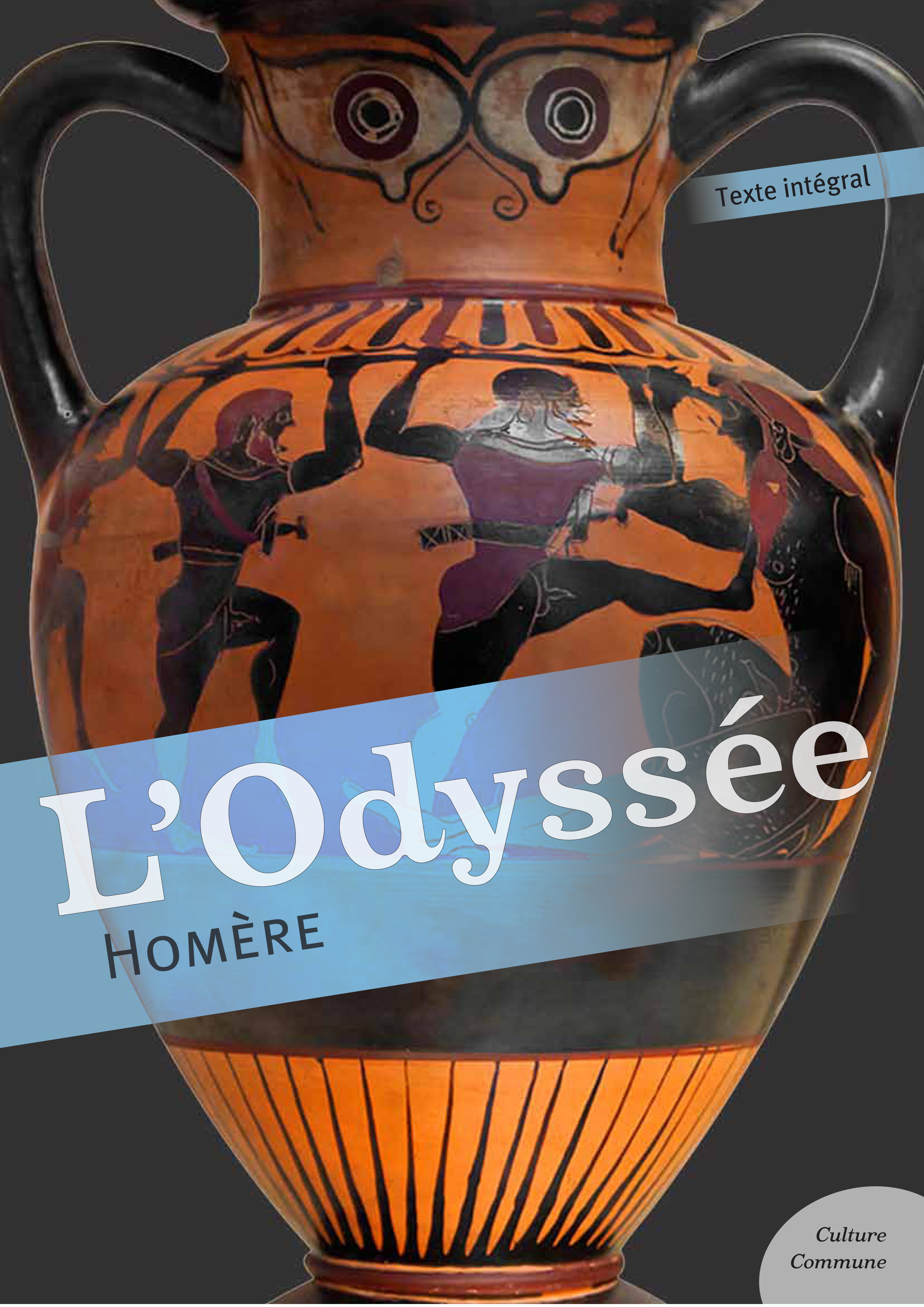 Couverture ebook de L'Odyssée (mythologie), de Homère