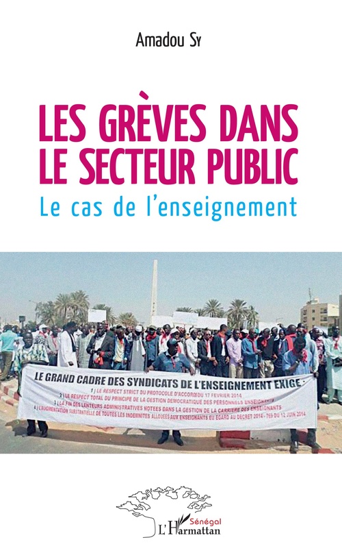 Couverture ebook de Les grèves dans le secteur public, de Amadou Sy