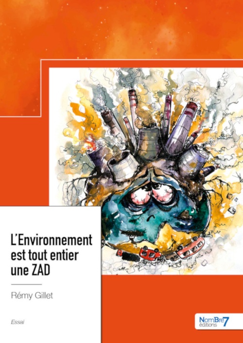 ebook cover of L'Environnement est tout entier une ZAD, by Rémy Gillet