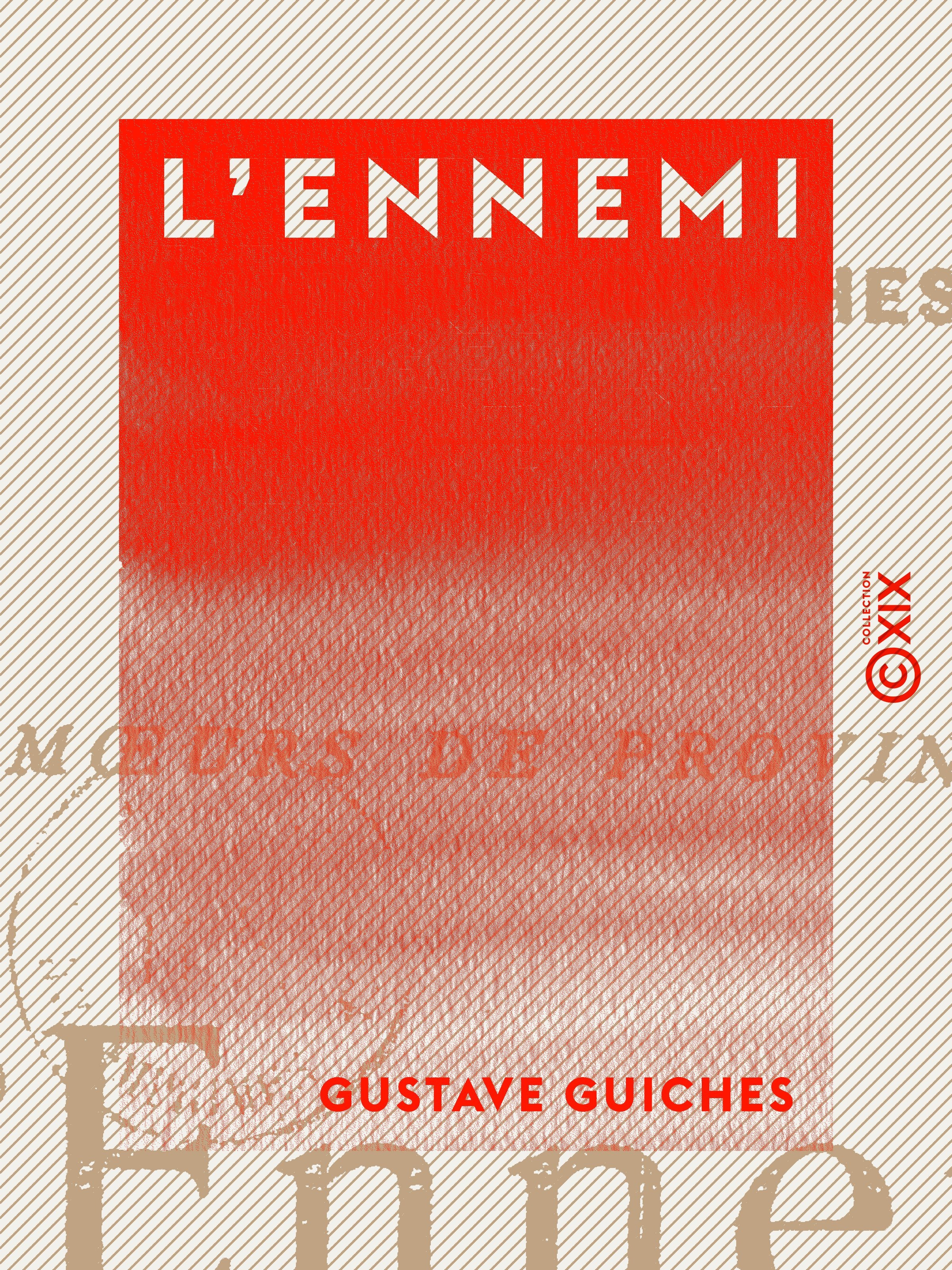 ebook cover of L'Ennemi, by Gustave Guiches