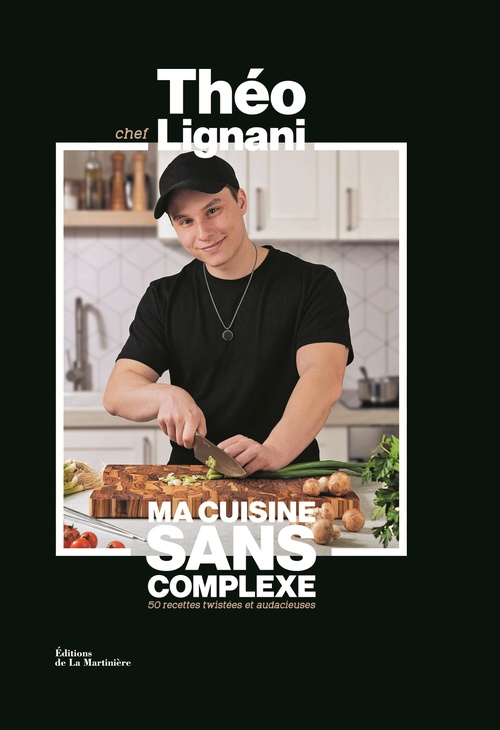 Couverture ebook de Ma cuisine sans complexe, de Théo Lignani