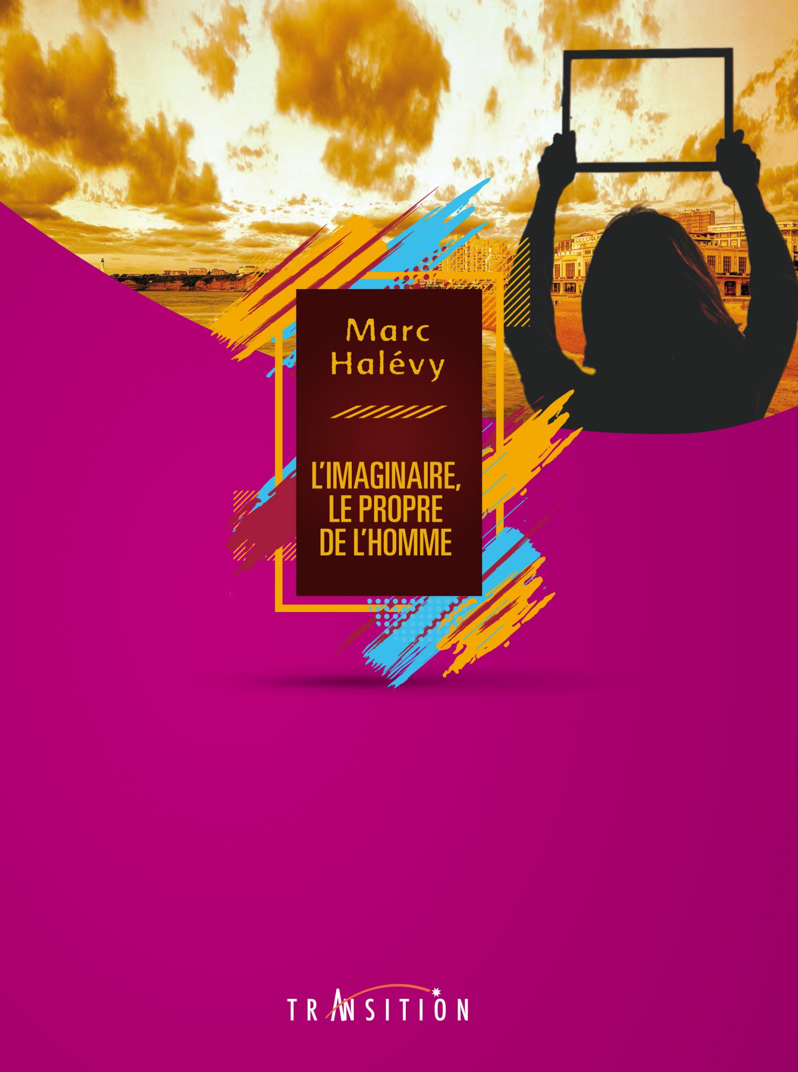 Couverture ebook de L'imaginaire, le propre de l'homme, de Marc Halévy
