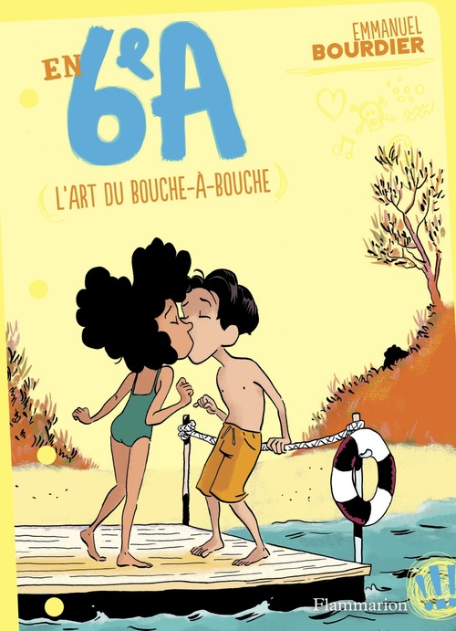 ebook cover of En 6e A (Tome 4) - L'art du bouche-à-bouche, by Emmanuel Bourdier