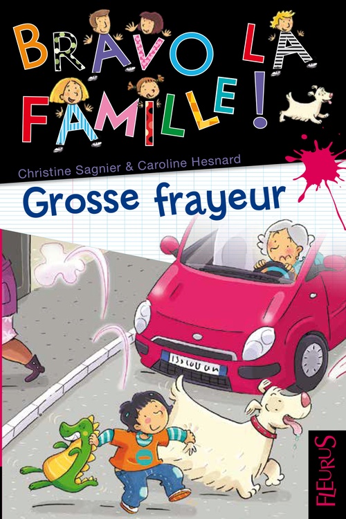 ebook cover of Grosse frayeur, by Christine Sagnier