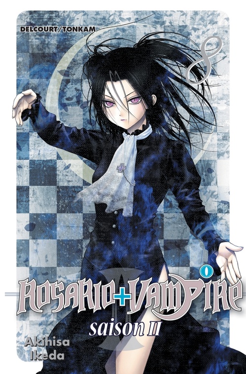Couverture ebook de Rosario + Vampire saison II T08, de Akihisa Ikeda